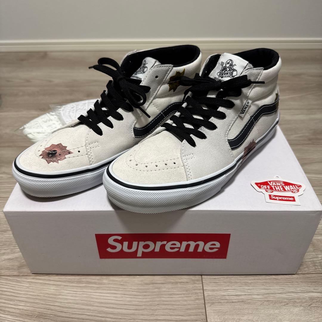 【27.5cm】 Supreme Vans Skate Grosso Mid