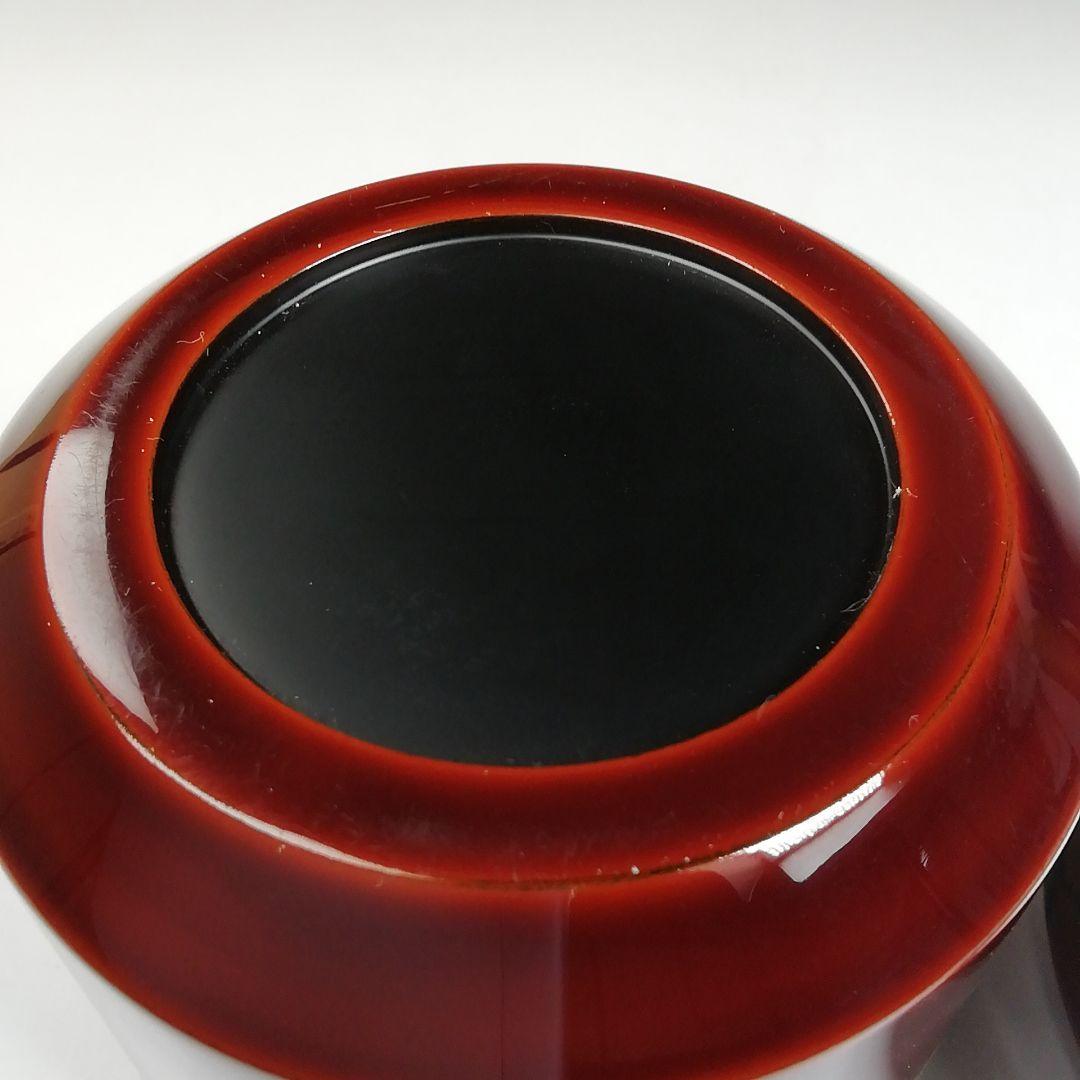 Ｗ７９　棗　『紅梅』『雪吹棗』『田中一康 作』　共箱　茶道具