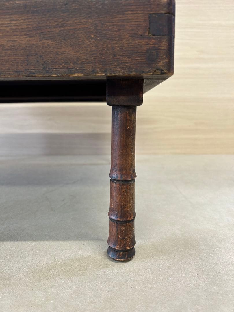 古いちゃぶ台　　アンティーク机　アンティークテーブル　古家具　古道具