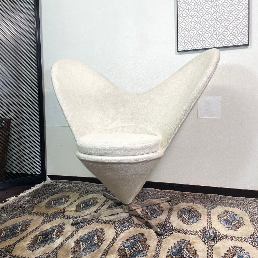 パントン ハートコーンチェア リプロダクト ラウンジチェア ミッドセンチュリー