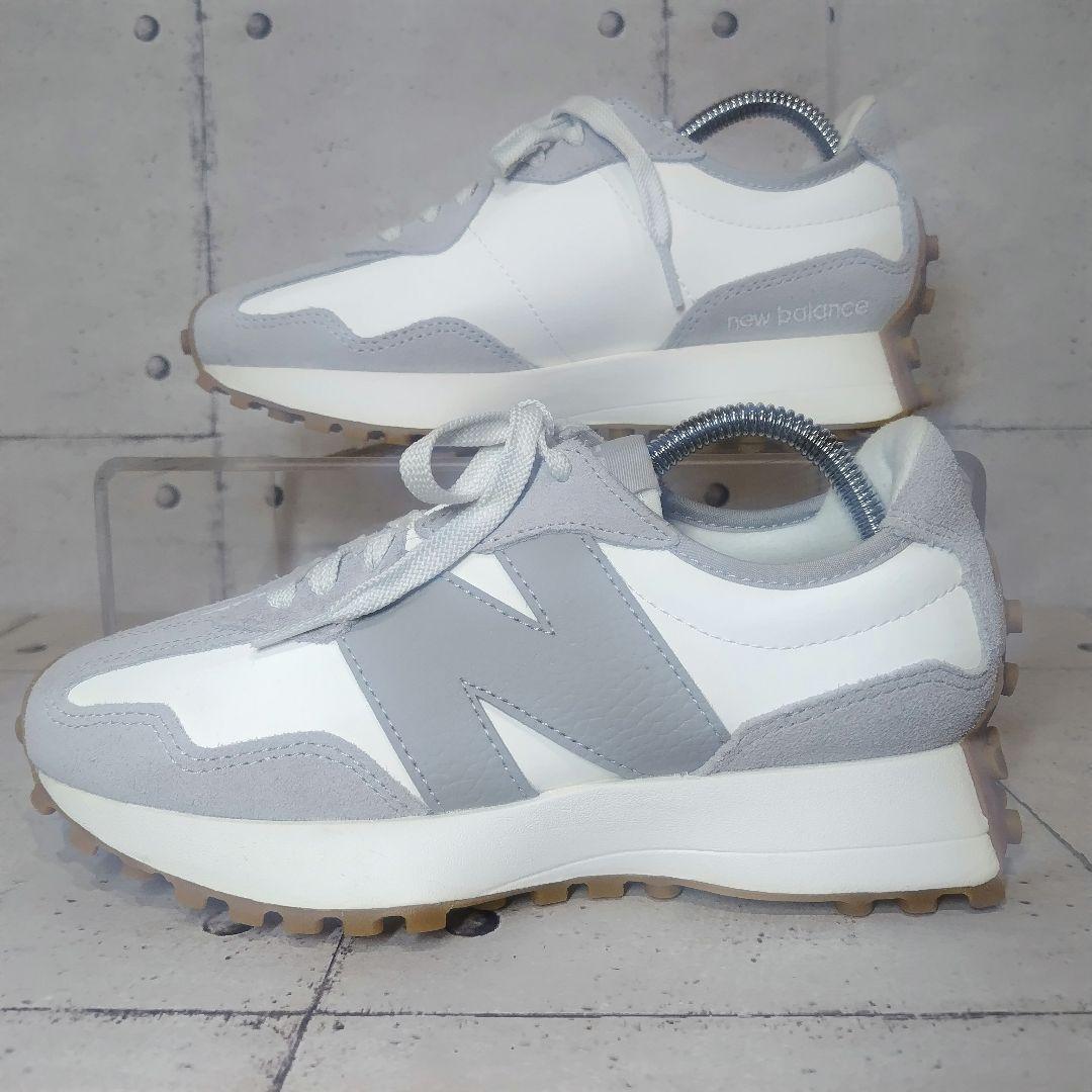 【試着のみ】ニューバランス レディース WS327NKC ホワイト×グレー