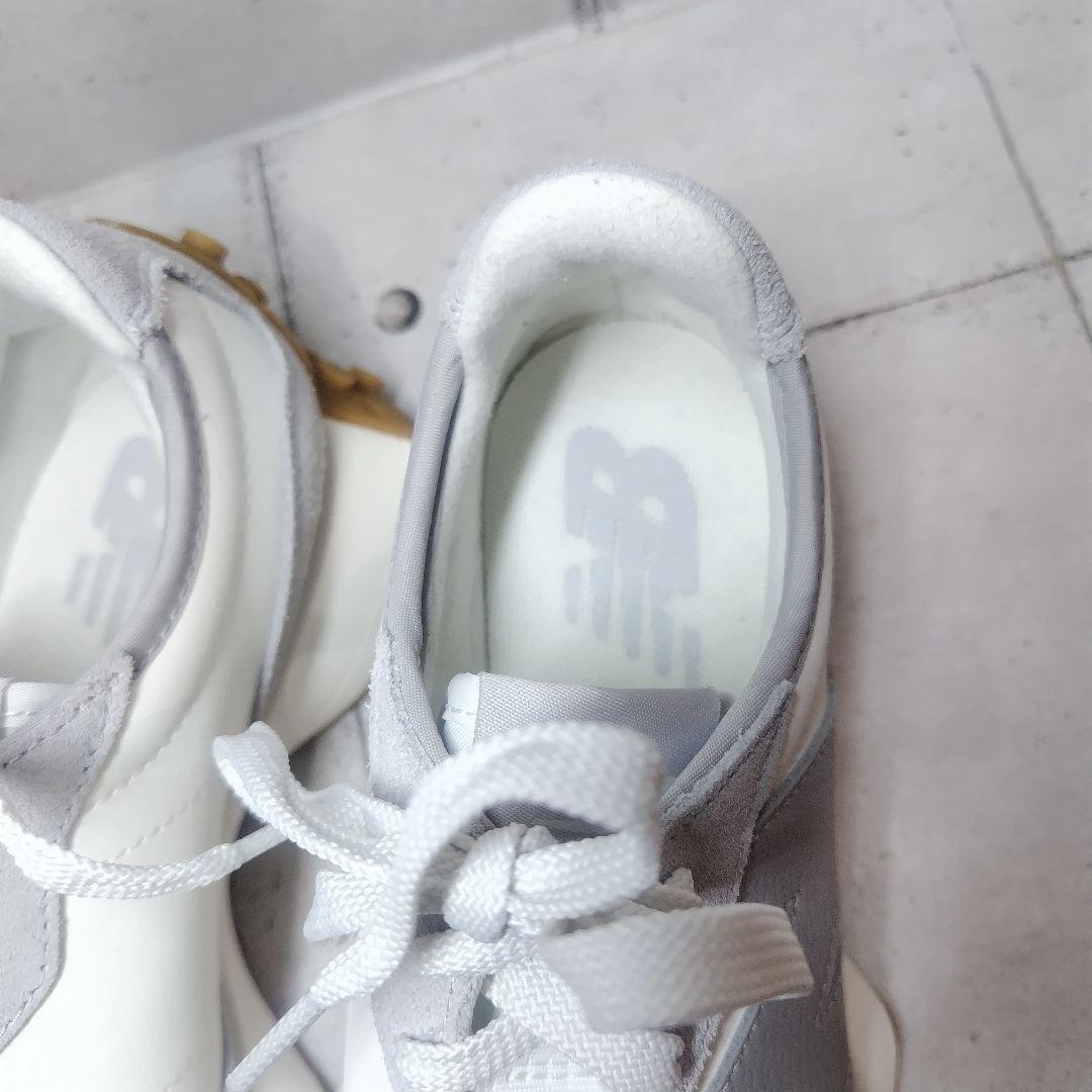 【試着のみ】ニューバランス レディース WS327NKC ホワイト×グレー