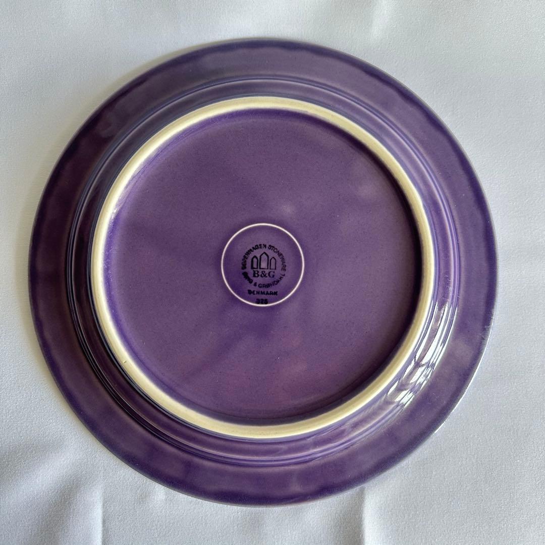 クイストゴー　コーディアルパレット　パープル　プレート24ｃｍ