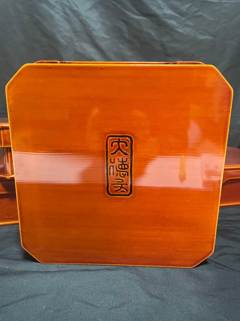 飛騨春慶　東大寺　弁当箱　五客