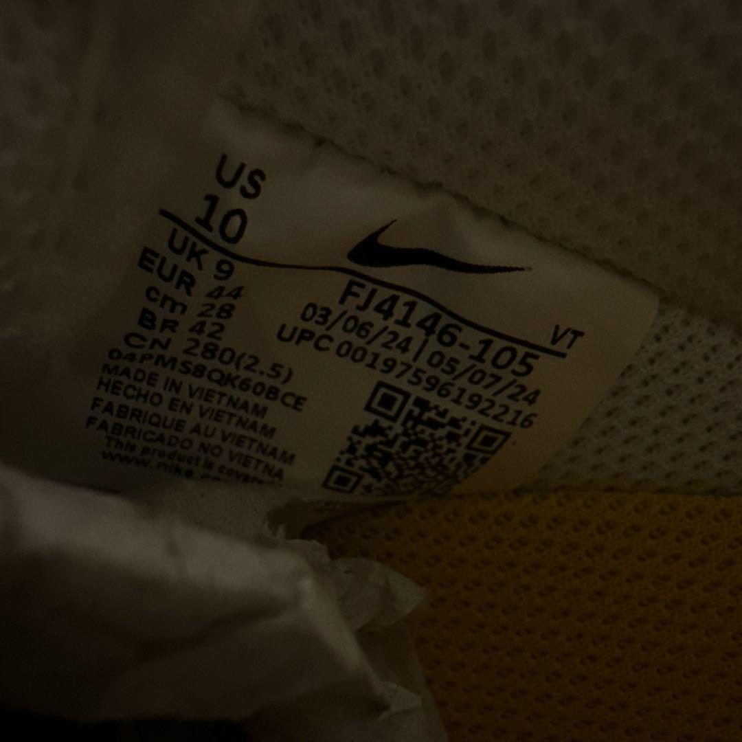 NIKE AIR FORCE 1 ホワイトイエロー 新品　28.0