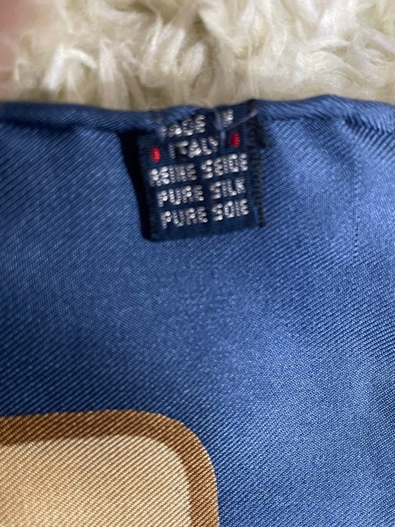 Burberry バーバリー　スカーフ　ゴルフ ノバチェック　シルク　イタリア製