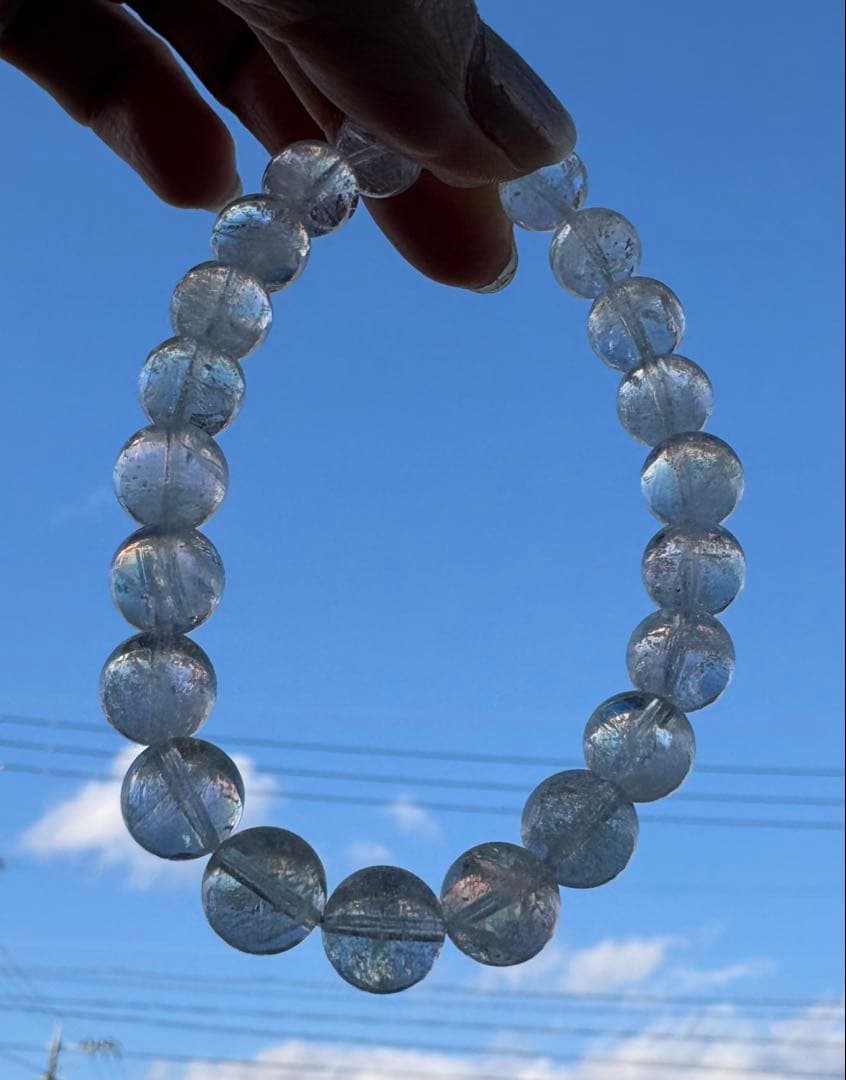 高品質！鑑定書付き！希少なオレンジシラー！ホワイトラブラドライト