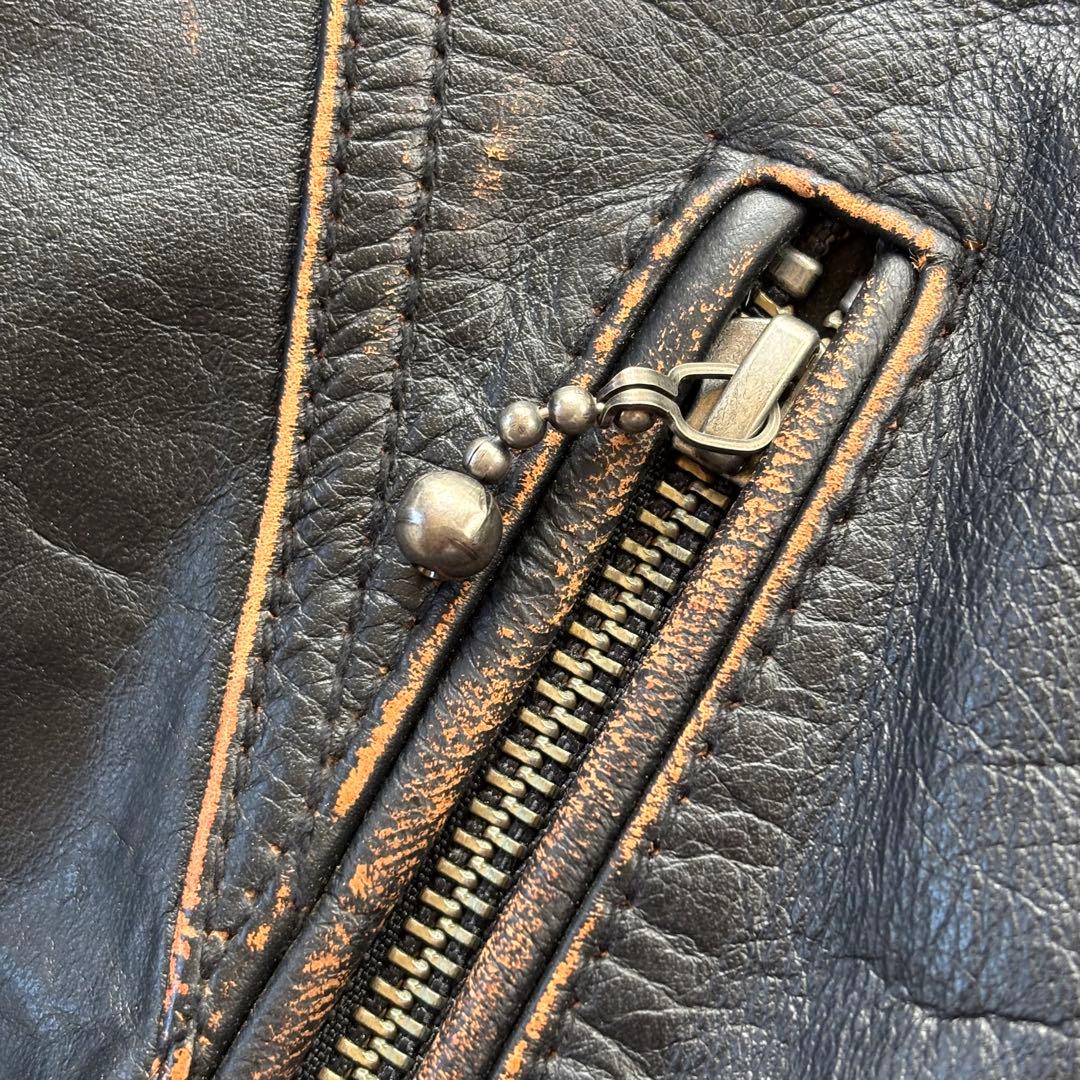 【美品・希少】ジャックローズ × カラーズ 武装戦線 ライダースジャケット XL