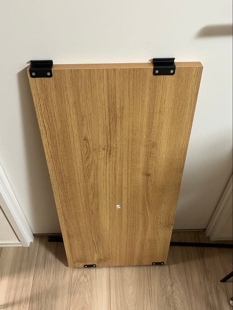 山善　オープンシェルフ　ラック　5段　オーク