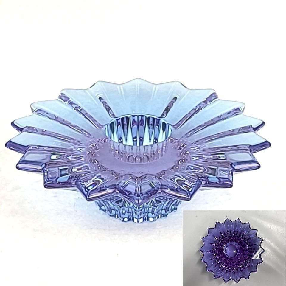 ☆美品☆バカラ　キャンドルホルダー　ミルニュイ　スタンド　パルム　色変わり　1