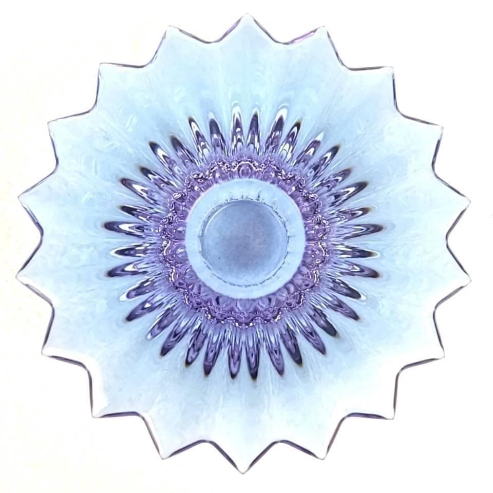 ☆美品☆バカラ　キャンドルホルダー　ミルニュイ　スタンド　パルム　色変わり　1