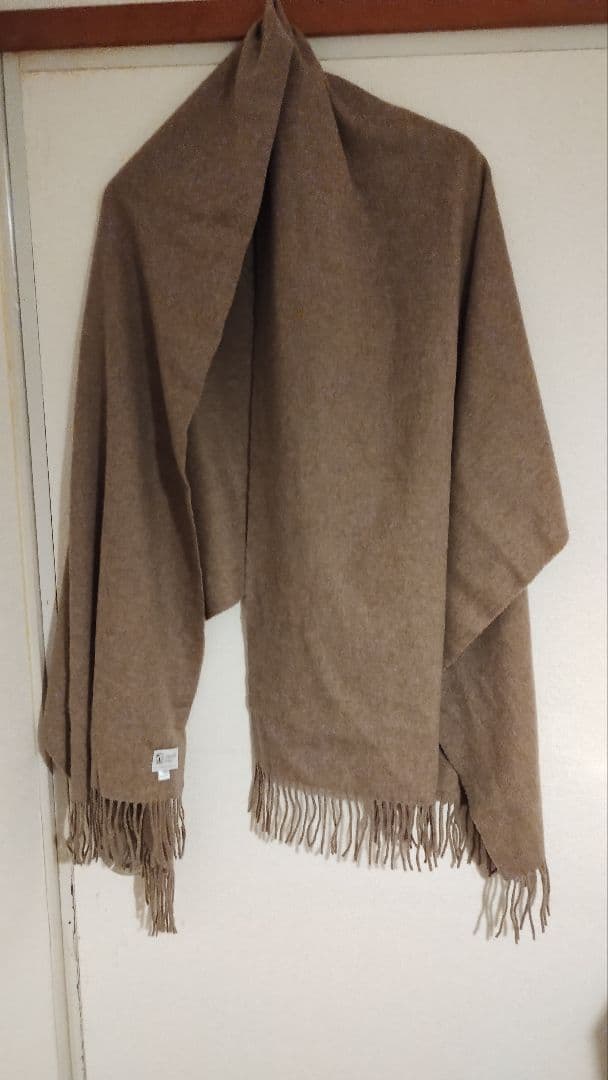 ジョンストンズ カシミヤ100% 大判ストール オッター