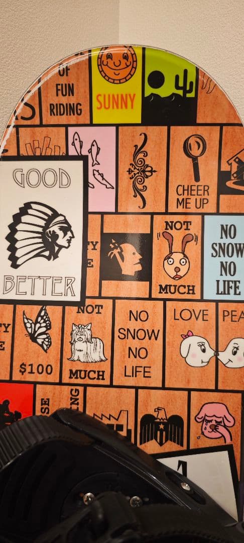 スノーボード SLQ 120cmビンディング セット