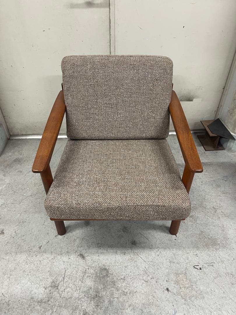 イージーチェア 1人掛け ヴィンテージ 北欧 60s 70s アンティーク