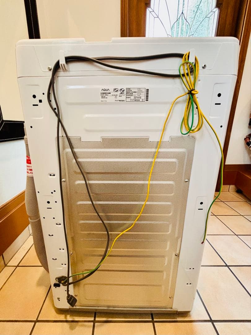 洗濯機6キロ　AQUA 2021年式　AQW-S60J
