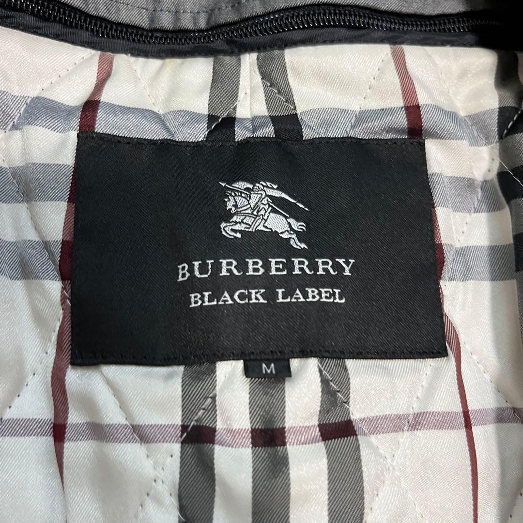 美品　バーバリーブラックレーベル　トレンチコート　ライナー付き　キルティング