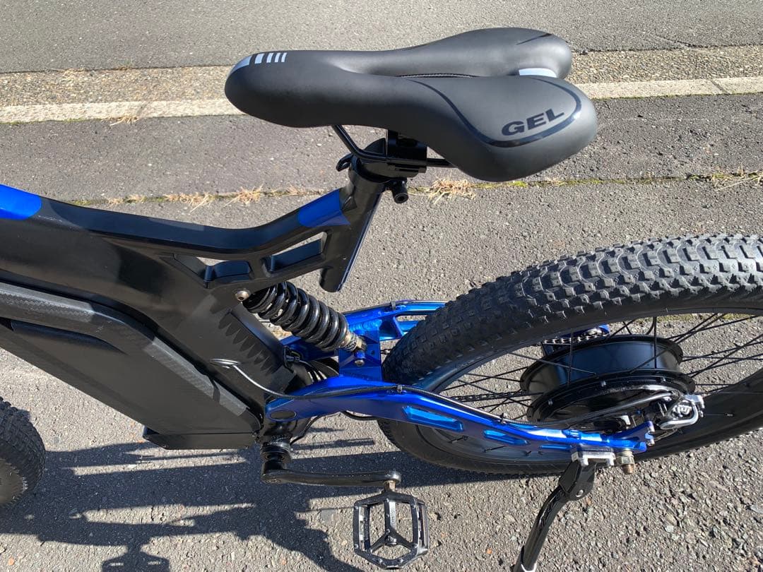 【 動作確認済】送料無料ディスク式MTB電動自転車新しいバッテリー48V12Ah