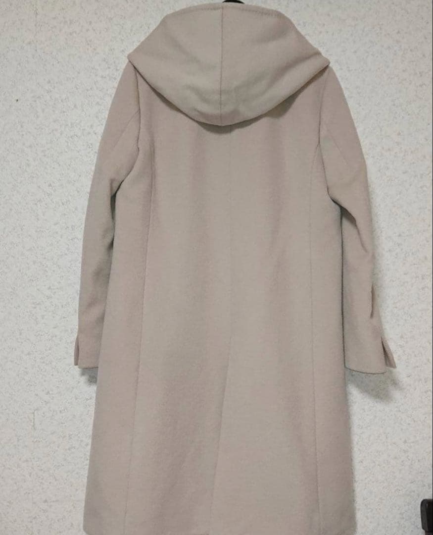 23区 ウールアンゴラビーバー フーデッドコート