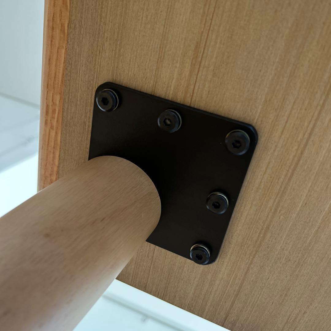 送料込み★大塚家具 ダイニングテーブル「ユノ3」レッドオーク材