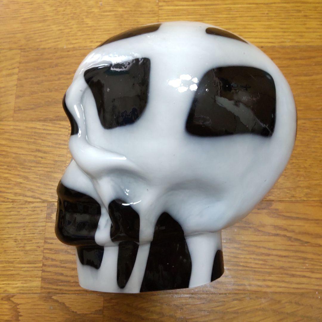 ハロウィン ドクロ 置物 ガラス製 3個セット 希少品 国内発送 入手困難