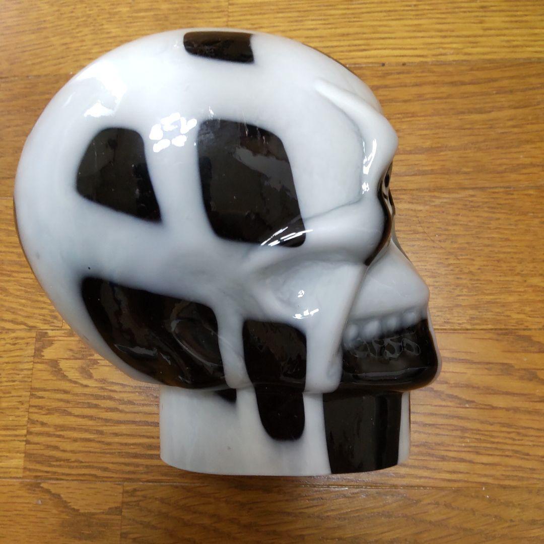 ハロウィン ドクロ 置物 ガラス製 3個セット 希少品 国内発送 入手困難