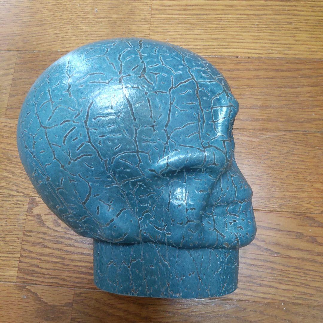 ハロウィン ドクロ 置物 ガラス製 3個セット 希少品 国内発送 入手困難