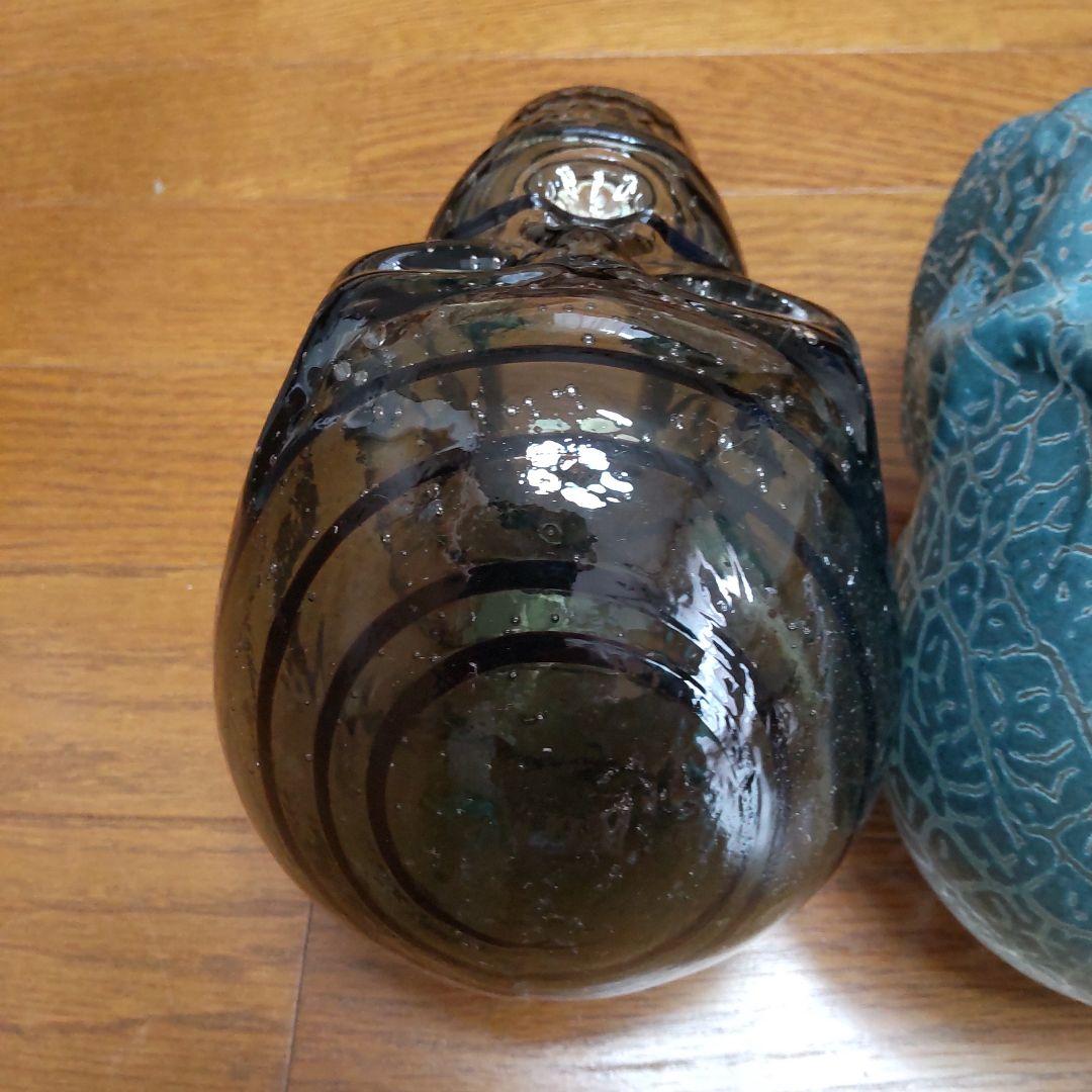 ハロウィン ドクロ 置物 ガラス製 3個セット 希少品 国内発送 入手困難