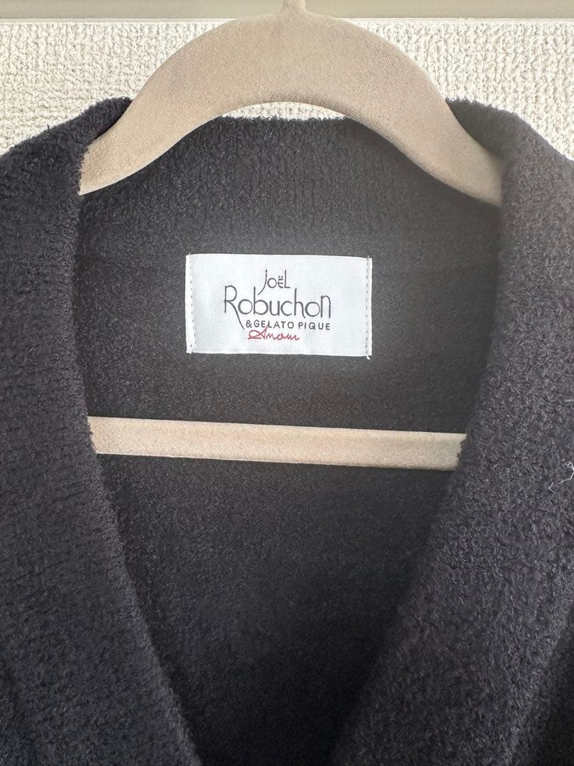 【ジェラートピケ ・JOEL ROBUCHON】スムーズィーシルクカーディガン