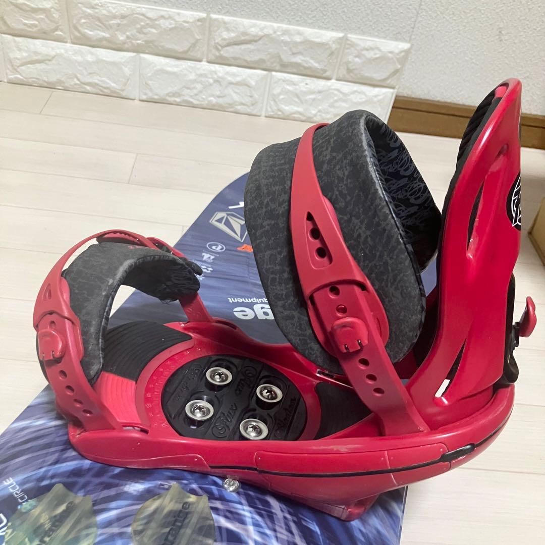 FLUX PALMERフラックススノーボードセット161cmバインディングM/L