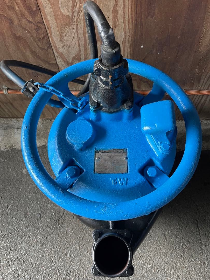 ツルミNKZ3-B4 ハイスピンポンプ 工事排水用 5.5kw 三相200V