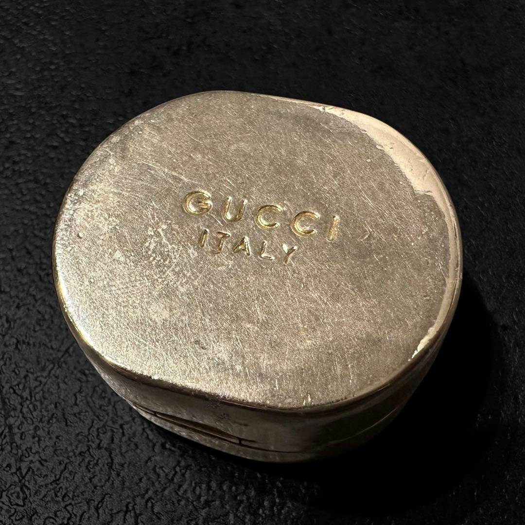GUCCI ピルケース ヴィンテージ　オールドグッチ インターロッキング