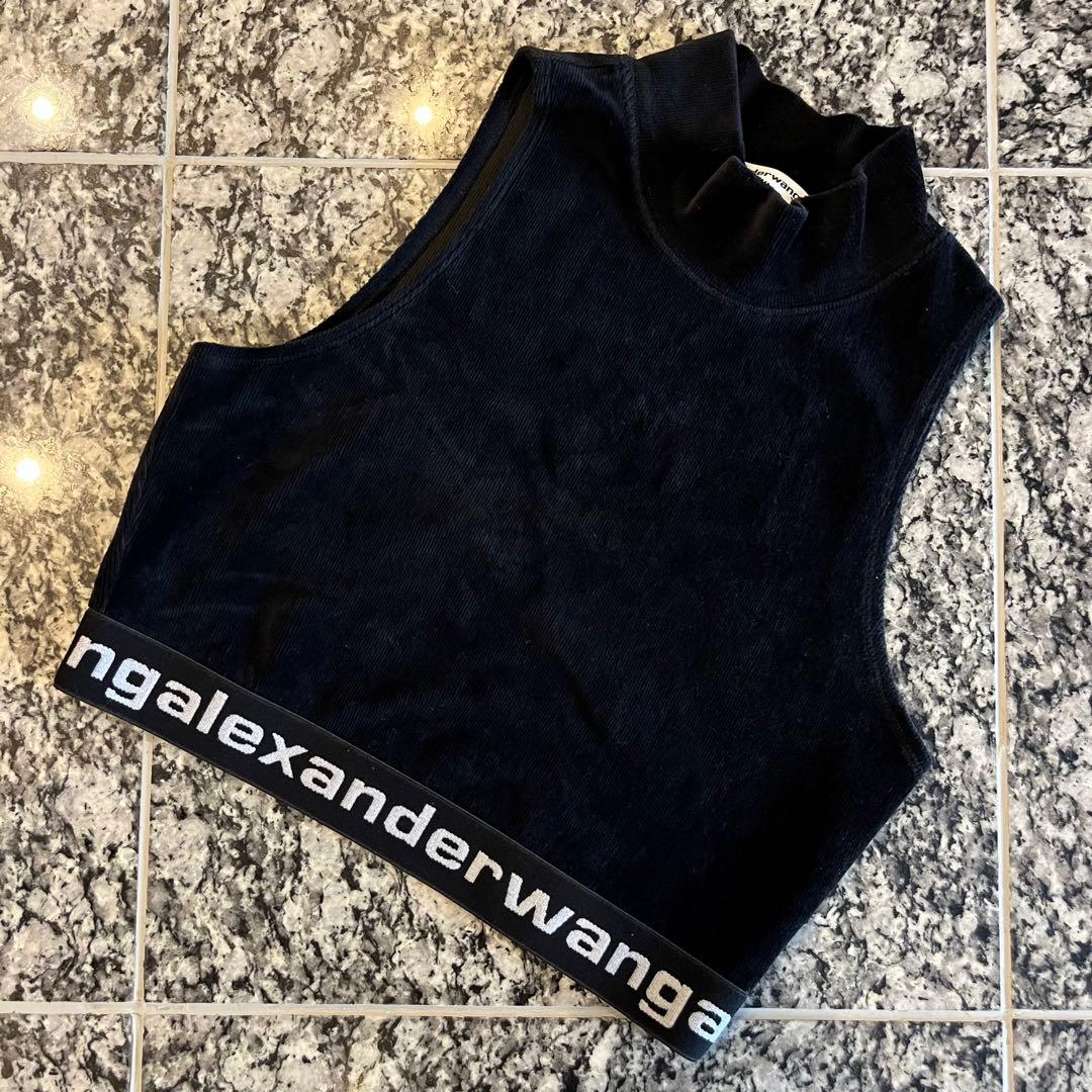 alexanderwang アレキサンダーワン　ベロア　タンクトップ