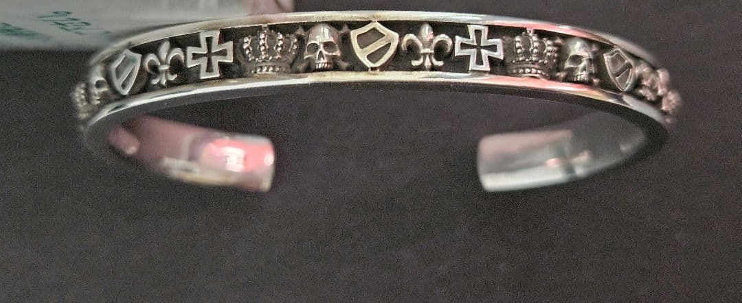 ジャスティンデイビス バングル シルバー925 本物