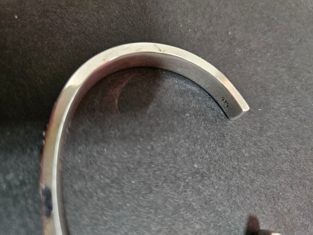 ジャスティンデイビス バングル シルバー925 本物