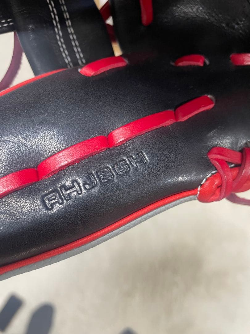 Wilson 軟式グローブ グレー/レッド