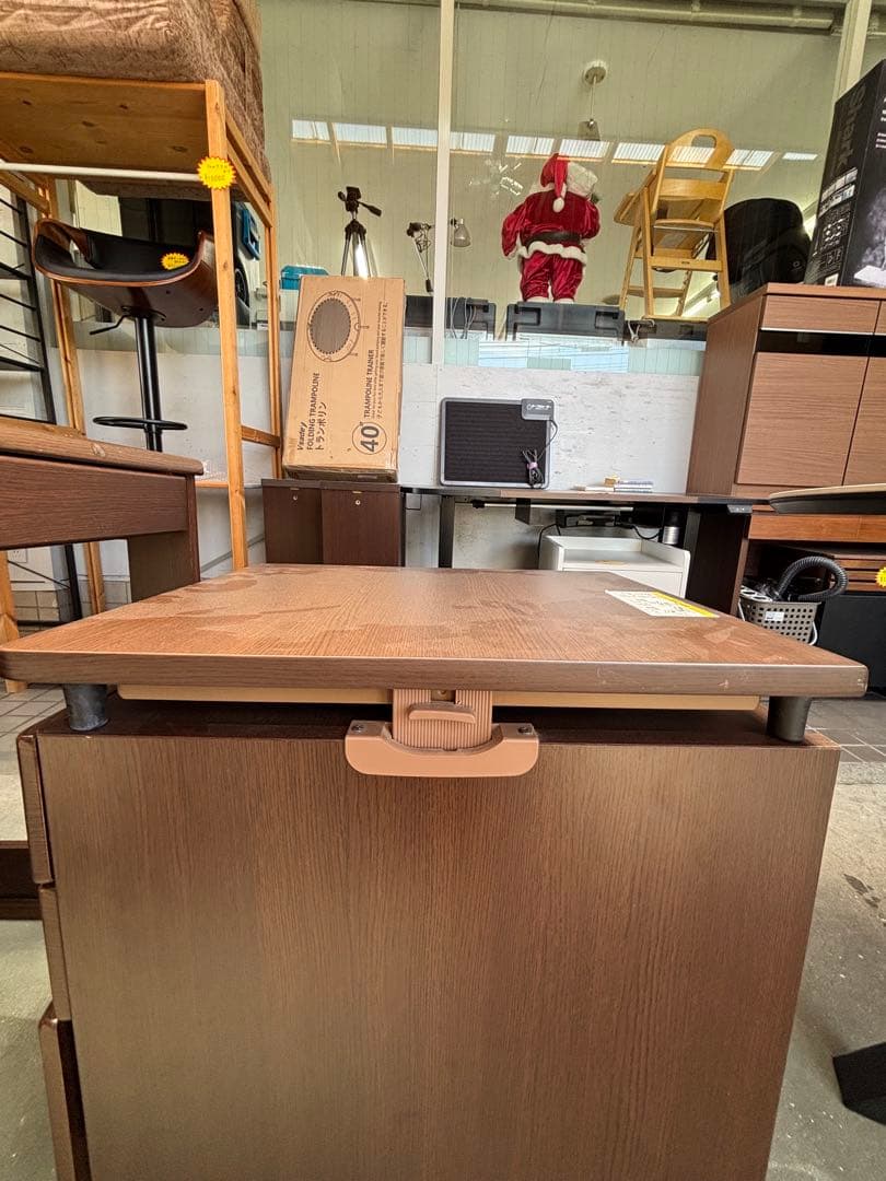 ニトリ NITORI デスクセット YNF-11L ダークブラウン