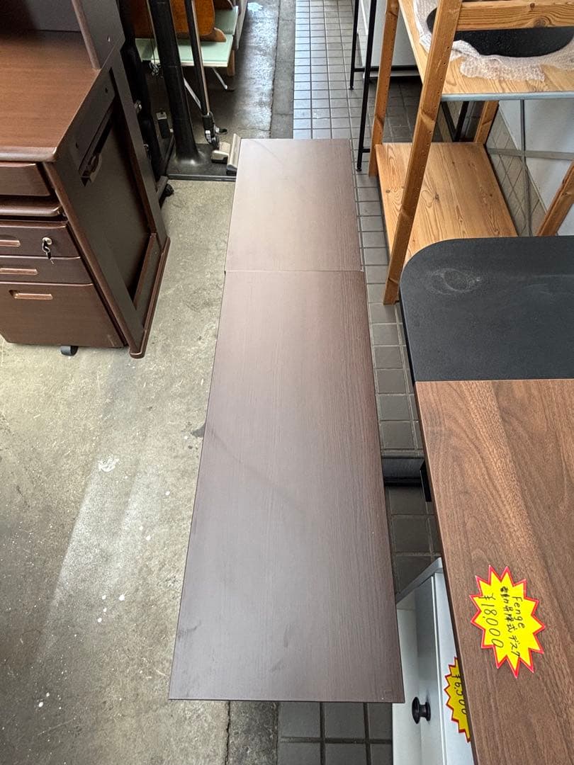 ニトリ NITORI デスクセット YNF-11L ダークブラウン