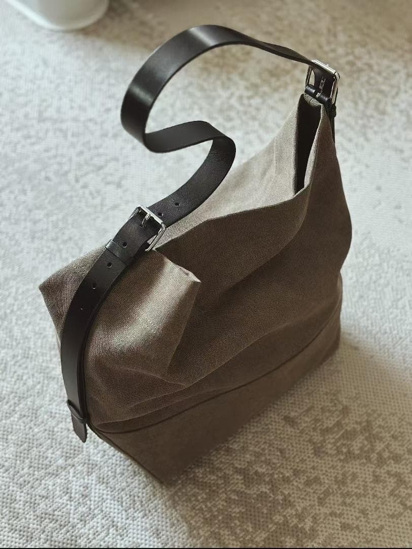 LEMAIREトープ ベルト トートバッグ ショルダー バッグ