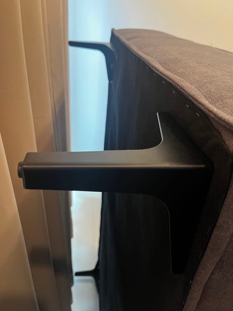 <LOWYA>L字カウチソファ　グレー ✨4つのクッション付