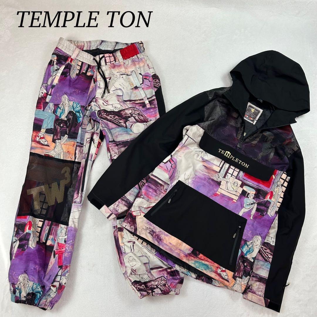 K762 新品未使用 L テンプレトン アートプリント スノボウェア メンズ
