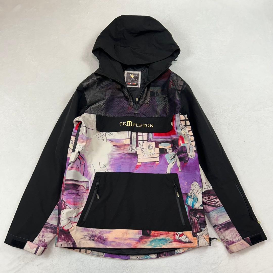 K762 新品未使用 L テンプレトン アートプリント スノボウェア メンズ