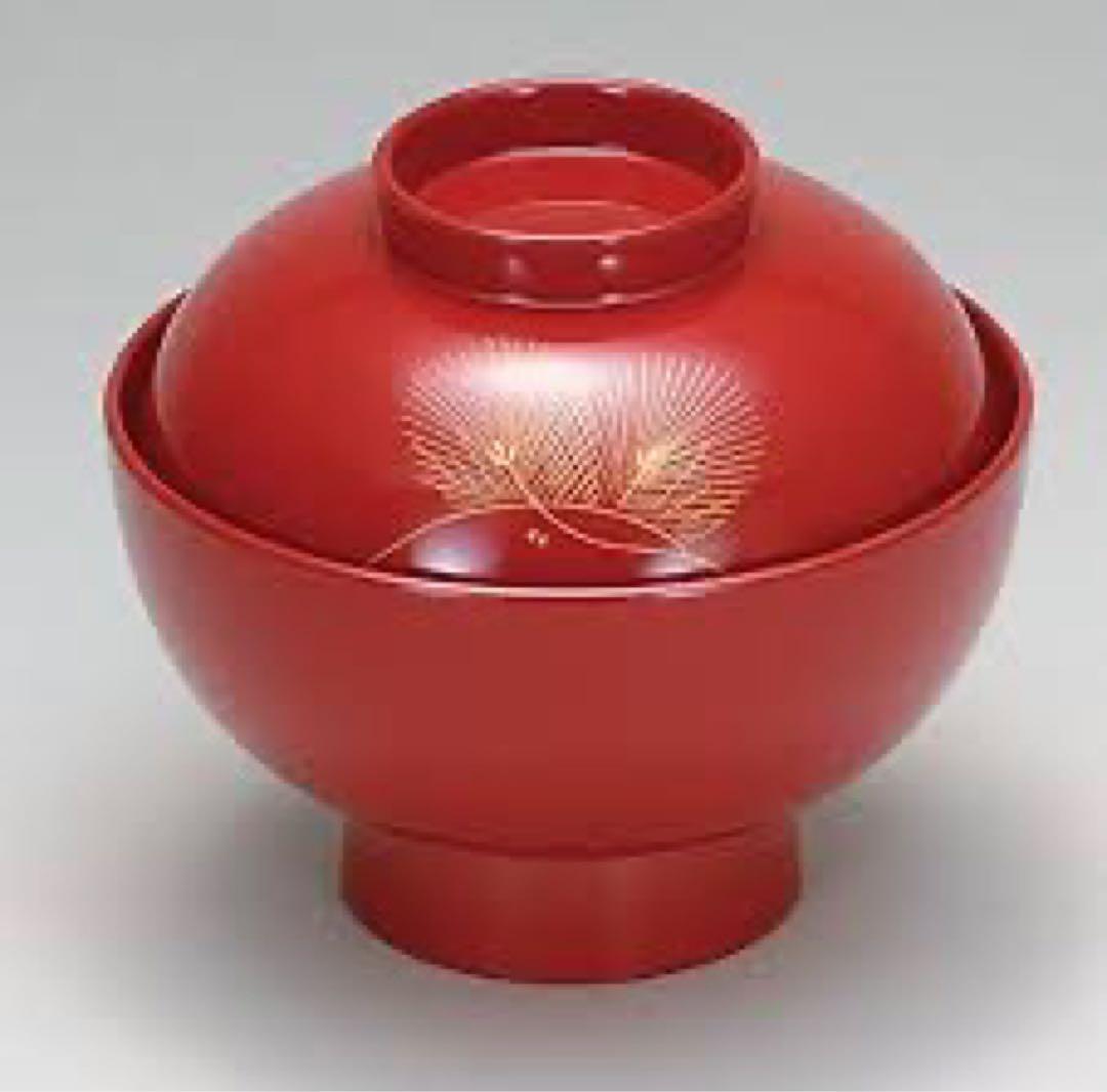 越前漆器　漆遊館　雑煮椀　2点セット