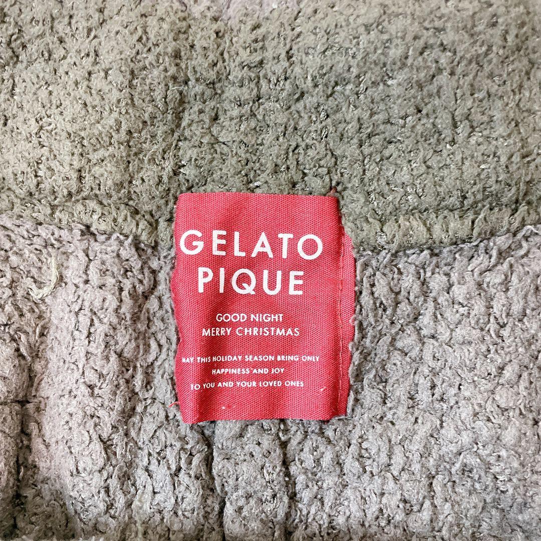 美品✨ジェラートピケ クリスマス ベアジャガード セットアップ フリーサイズ