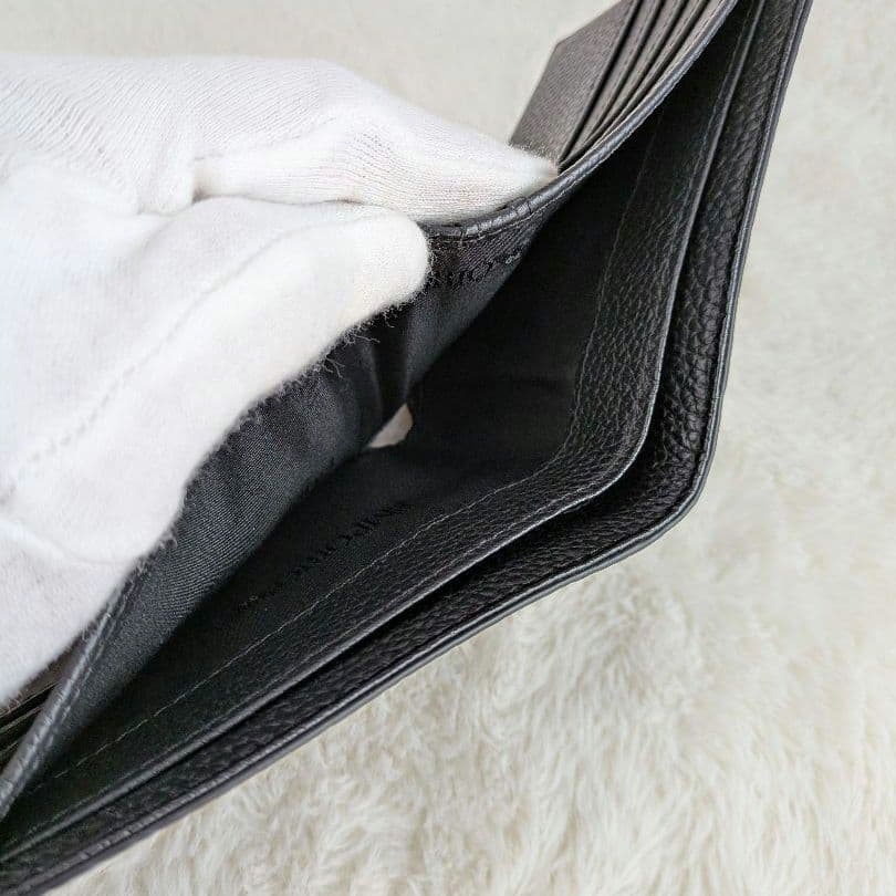 未使用箱付 EMPORIO ARMANI エンポリオアルマーニ 二つ折り財布