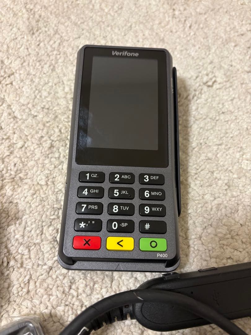 店舗用品 verifone p400
