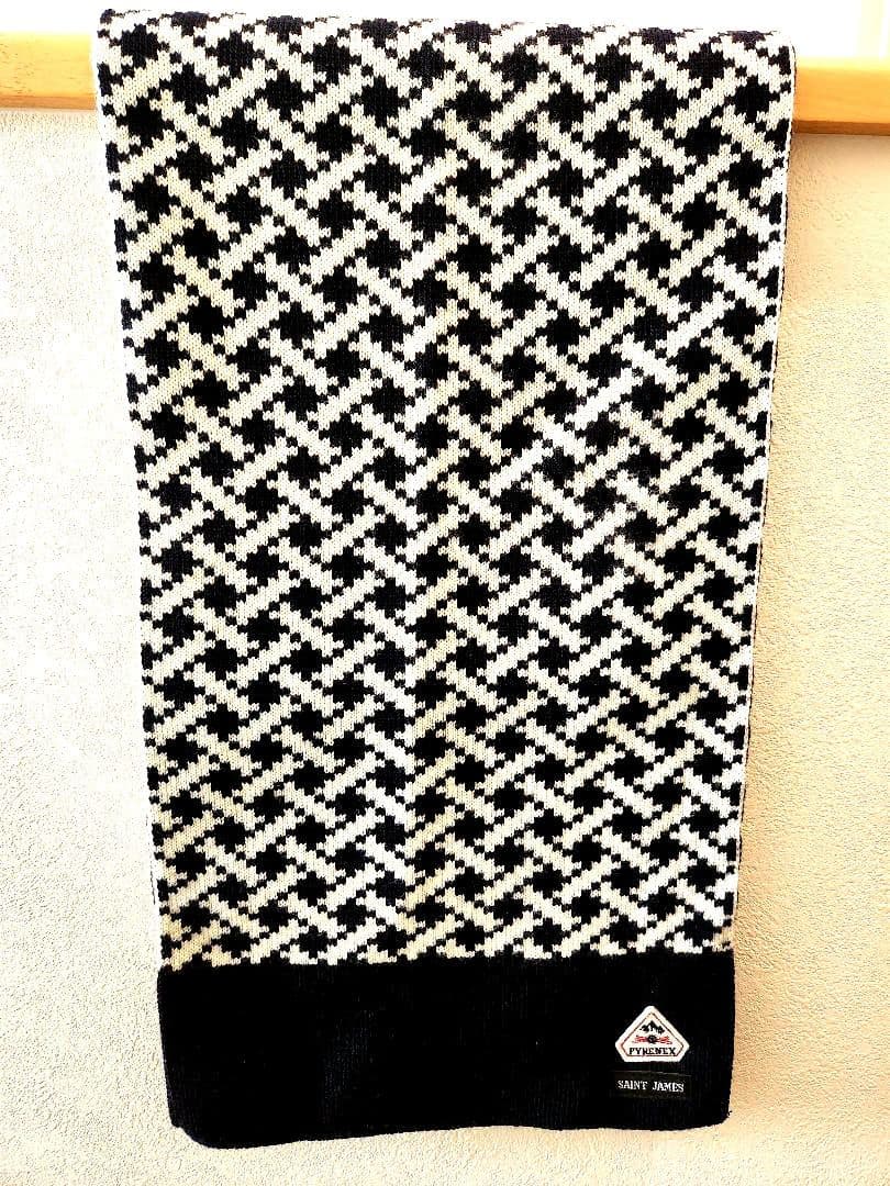 PYRENEX × SAINT JAMES コラボ マフラー