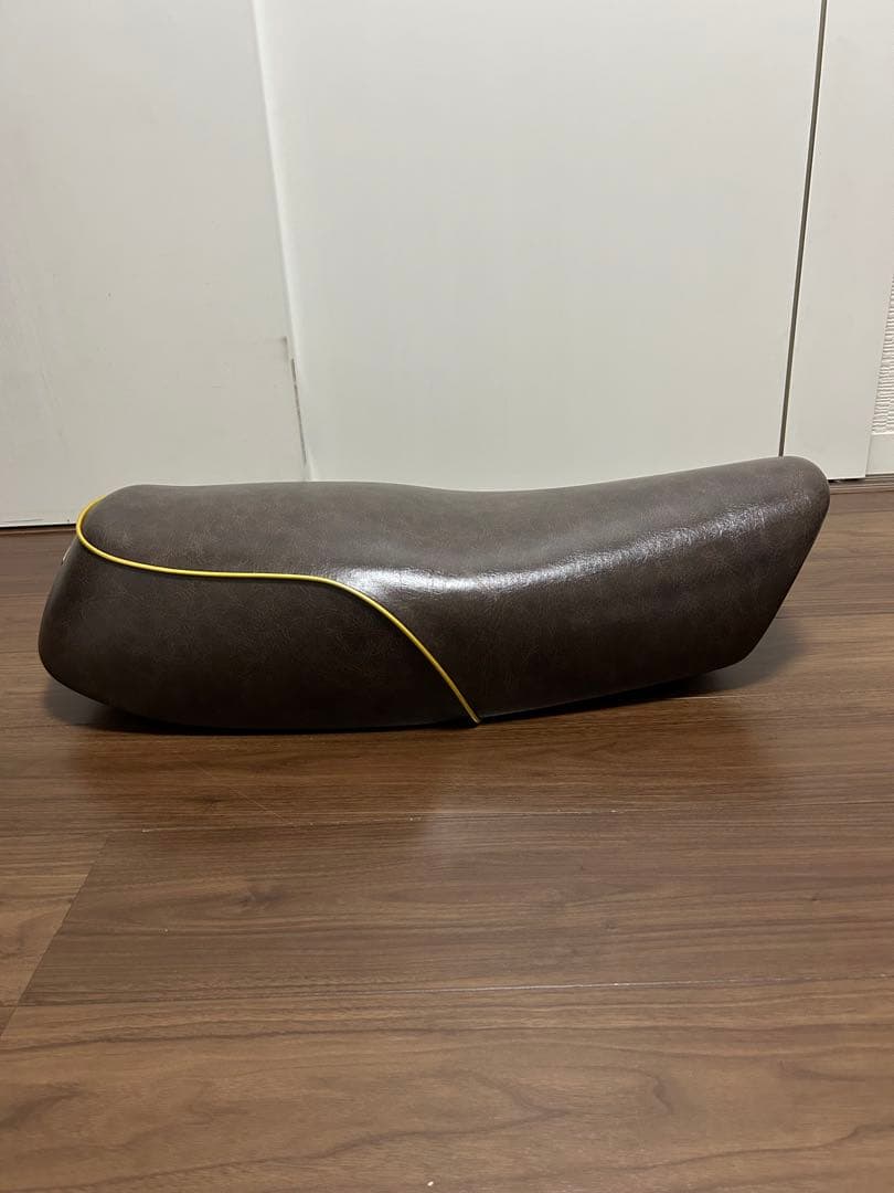 美品■K&H ダブルシート Bパイピング SR400/FI 10'〜最終5型まで