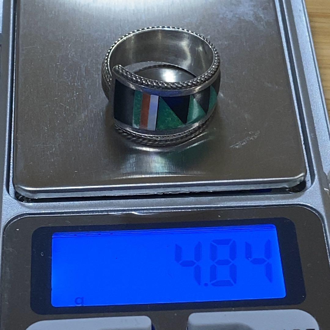 ク*ラ様 インディアンジュエリー ズニ族 Bernard Cachini シルバ