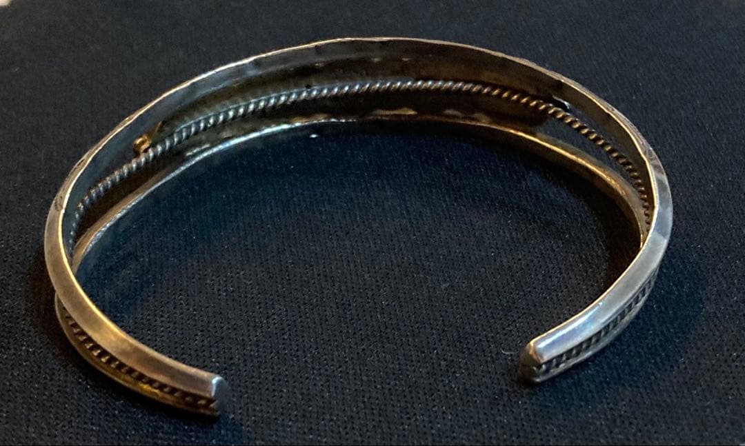 smile ターコイズ バングル 5連 STERLING