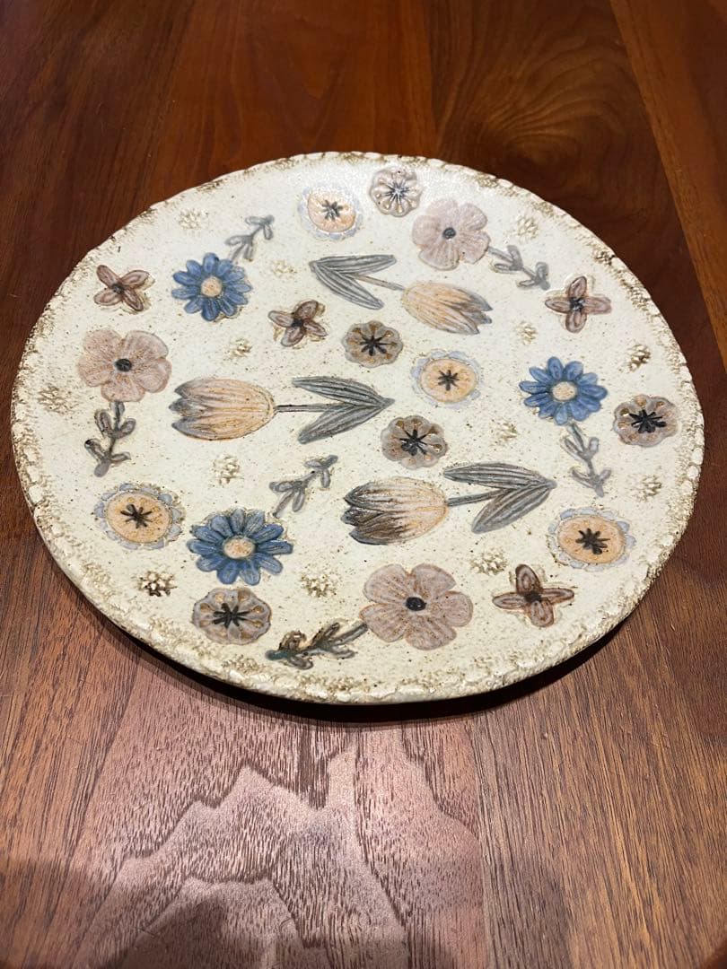 k*_様 本田あつみさん　ワイルドフラワー　大皿